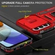 Ударостійкий чохол Camshield Army Ring для Samsung Galaxy A24 4G Червоний / Red - изображение 4