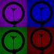 Кільцева світлодіодна LED лампа RGB Arc Ring 13" + tripod 2,1m Black - изображение 4