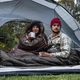 Туристический спальник - одеяло с капюшоном до -14 °C Naturehike U250S NH20MSD07 Левый Коричневый - изображение 9