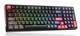 Механічна клавіатура з HOT-SWAP Machenike K600 LITE 100Key, RED SWITCH, EN/UKR, RGB BLACK (K600B) - зображення 1