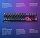 Механічна клавіатура з HOT-SWAP Machenike K600 LITE 100Key, RED SWITCH, EN/UKR, RGB BLACK (K600B) - зображення 10