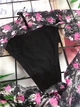 Мереживні трусики-стрінги B Intimates чорні з квітковим принтом M - зображення 5