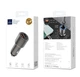 АЗУ WiWU PC100 Mini Car charger USB3.0 + Type C Gray - изображение 2