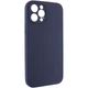 Чохол Silicone Case Full Camera Protective (AA) для iPhone 12 Pro Max (6.7") Темно-синій / Midnight blue Без бренду - зображення 2