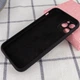 Чехол Silicone Case Full Camera Protective (AA) NO LOGO для Apple iPhone 12 Pro Max (6.7") Черный / Black Без бренда - изображение 2