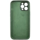 Чехол Silicone Case Full Camera Protective (AA) NO LOGO для Apple iPhone 12 Pro Max (6.7") Зеленый / Cyprus Green Без бренда - изображение 4