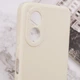 Силиконовый чехол Candy Full Camera для Oppo A78 4G Бежевый / Antigue White - 00000065850_1 - изображение 5