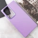 Протиударний шкіряний чохол Bonbon Leather Metal Style для Samsung Galaxy S23 Ultra Бузковий - зображення 4