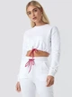 Свитшот женский NA-KD 1018-002578-0001 XL Белый (7325941615438) - изображение 1