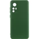 Чохол TPU GETMAN Liquid Silk Full Camera для Xiaomi Redmi Note 12S Зелений / Dark green - изображение 1