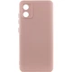Чехол TPU GETMAN Liquid Silk Full Camera для Motorola Moto E13 Розовый / Pink Sand - изображение 1
