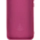 Чохол Silicone Cover Lakshmi Full Camera (A) для Xiaomi Redmi A1+ / Poco C50 / A2+ Бордовий / Marsala - изображение 3