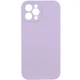 Чехол Silicone Case Full Camera Protective (AA) NO LOGO для Apple iPhone 12 Pro Max (6.7") Сиреневый / Lilac Без бренда - изображение 1