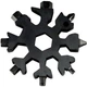 Мультитул отвертка 18 в 1 в виде снежинки (отвертка, шестигранник, гаечный ключ) Snowflake Wrench Tool BLACK - изображение 6