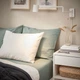 Простирадло на резинці IKEA (Ікея) DVALA 140х200, 405.496.29 - зображення 2