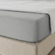 Простирадло на резинці IKEA (Ікея) DVALA 90х200, 006.212.50 - изображение 2