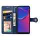 Протиударний чохол книжка для ZTE Blade V2020 Smart / GETMAN Gallant Еко - шкіра / Синій - зображення 4