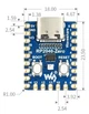 Плата мікроконтролера RP2040-Zero GPIO ARM Cortex M0 RP2040 (117823) - зображення 4