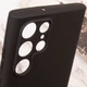 Чохол TPU GETMAN Liquid Silk Full Camera для Samsung Galaxy S23 Ultra Чорний / Black - изображение 4