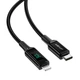 Дата кабель C6-01 Type-C to Lightning 30W (1.2m) Black Acefast (2000003510832) - изображение 2