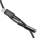 Аудио кабель Aux Acefast C1-07 (Type-C to AUX 3.5mm) (1м) Черный - изображение 1