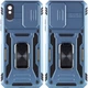 Ударостійкий чохол Camshield Army Ring для Xiaomi Redmi 9A Блакитний / Light Blue - зображення 1