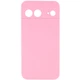 Чохол Silicone Cover Lakshmi Full Camera (AAA) для Google Pixel 7 Рожевий / Light pink - зображення 1