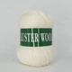 Пряжа шерстяная Vita Luster Wool 100 3351 белый - изображение 2