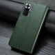 Кожаный чехол книжка GETMAN Gallant (PU) для Xiaomi Redmi Note 10 Pro / 10 Pro Max Green - изображение 5