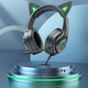 Накладні дротові навушники Hoco W107 Cute cat Elf Cat - зображення 8