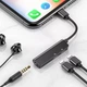 Адаптер Baseus Lightning to (AUX 3,5мм + 2xLightning) переходник для наушников (CALL52-01) - изображение 2