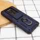 Ударостійкий чохол Camshield Serge Ring для Xiaomi Redmi Note 9 / Redmi 10X Синій - зображення 4