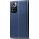 Кожаный чехол книжка GETMAN Gallant (PU) для Xiaomi Redmi Note 11 Pro (Global) / Note 11 Pro 5G Синий (00000054588_4) - изображение 5