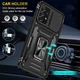 Ударостійкий чохол Camshield Army Ring для Samsung Galaxy A33 5G Чорний / Black - изображение 3