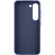 Шкіряний чохол Bonbon Leather Metal Style для Samsung Galaxy S23 Синій / Navy blue - зображення 3