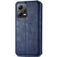 Кожаный чехол книжка GETMAN Cubic (PU) для Xiaomi Poco X5 5G / Redmi Note 12 5G Blue - изображение 2