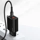Мережевий зарядний пристрій Usams US-CC121 T35 QC3.0 + PD3.0 20W Чорний - зображення 3
