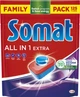 Таблетки для посудомоечной машины Somat All in 1 Extra 125 шт (9000101809589) - изображение 1