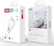 Сетевое зарядное устройство XO PD L64 20W/1 USB 1 USB-C + кабель Lightning White (XO-L64i-WH) - изображение 4
