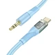 Кабель конвертер 3.5мм - Type-C HOCO UPA25 Digital audio conversion cable голубой - изображение 1