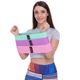 Набір еспандер стрічок (у мішечку 3шт.) для фітнесу та тренувань Hip Resistance Bands поліестер (30,32,33x7 см) різнокольорові - зображення 13