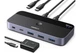 Комутатор USB 3.2 UGREEN CM691 Sharing Switch 2in 4out HUB 10Gbps з додатковим живленням та пультом (25164) - зображення 1