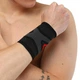 Напульсник эластичный для фиксации запястья Sibote Fit 7201 Black-Grey - изображение 1