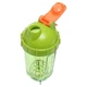 Шейкер для спортивного питания с венчиком Zelart Fit 8638 объем 500 мл Green-Orange - изображение 3