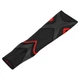 Бандаж эластичный удлинённый на голень и лодыжку Sibote Fit 7217 Black-Grey-Red - изображение 7