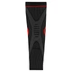 Бандаж эластичный удлинённый на голень и колено Sibote Fit 7218 Black-Grey-Red - изображение 6