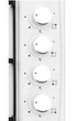 Варильна поверхня Kumtel EKO KO-410BF WHITE - зображення 2