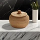 Кошик-шкатулка натуральний ротанг у ванну Ш 23 | В 35 см - зображення 1