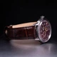 ORIENT RA-AK0705R10B в серебристом/коричневом исполнении - наручные часы. - изображение 4