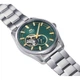 ORIENT RA-AR0008E10B наручний годинник у зелено-сріблястому кольорі. - зображення 11